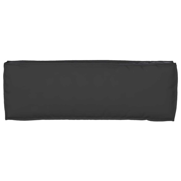 Възглавници за пейка 2 броя Черно 120x40x8 см Оксфордска тъкан - VL42001702 ➤ топ цена ➤ dshome.bg