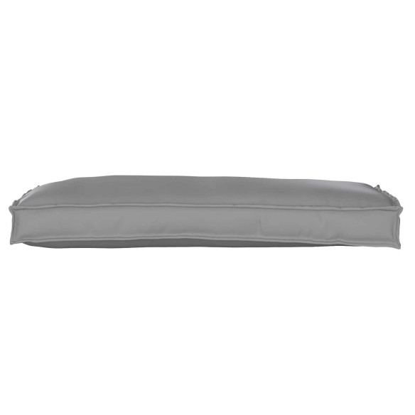 Възглавници за пейка 2 бр. Сиво 100x40x8 см Оксфордска тъкан - VL42001689 ➤ топ цена ➤ dshome.bg