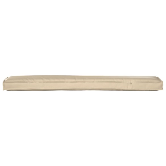 Подложка за пейка Бежова 200x40x8 см Оксфордска тъкан - VL42001681 ➤ топ цена ➤ dshome.bg