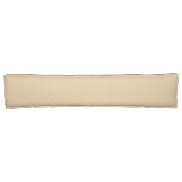 Подложка за пейка Бежова 200x40x8 см Оксфордска тъкан - VL42001681 ➤ топ цена ➤ dshome.bg