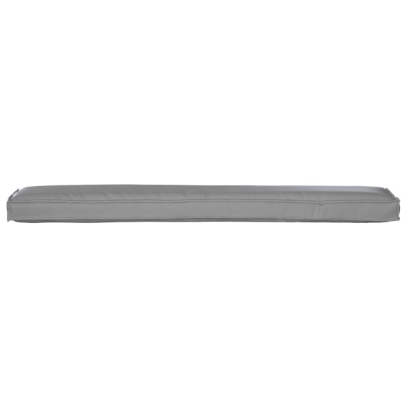 Подложка за пейка Сива 200x40x8 см Оксфордска тъкан - VL42001679 ➤ топ цена ➤ dshome.bg