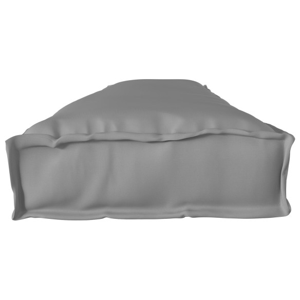 Подложка за пейка Сива 200x40x8 см Оксфордска тъкан - VL42001679 ➤ топ цена ➤ dshome.bg