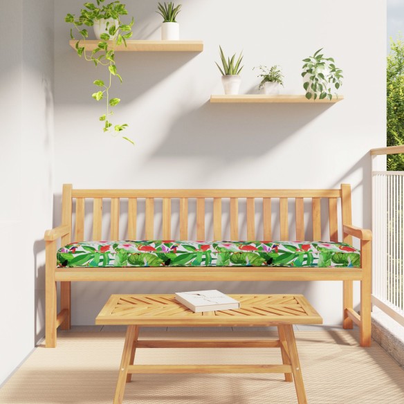 Палетен кушон за пейка Тропическа джунгла 180x40x8 см Оксфордска тъкан - VL42001677 ➤ топ цена ➤ dshome.bg