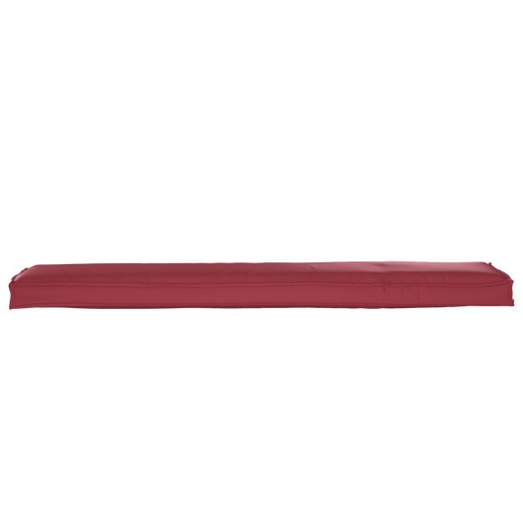 Подложка за пейка Бордо 180x40x8 см Оксфордска тъкан - VL42001674 ➤ топ цена ➤ dshome.bg
