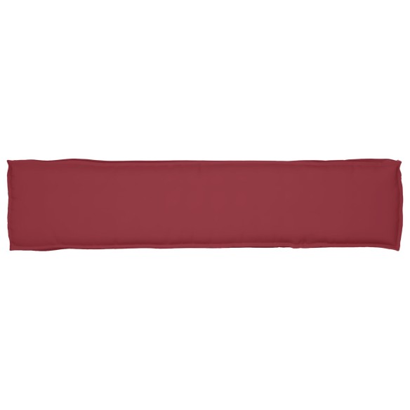 Подложка за пейка Бордо 180x40x8 см Оксфордска тъкан - VL42001674 ➤ топ цена ➤ dshome.bg