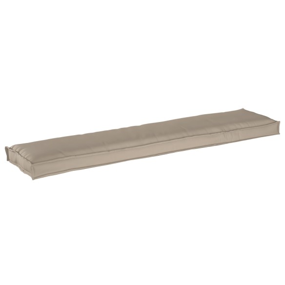 Поставка за възглавница за пейка Таупе 180x40x8 см Оксфордска тъкан - VL42001673 ➤ топ цена ➤ dshome.bg