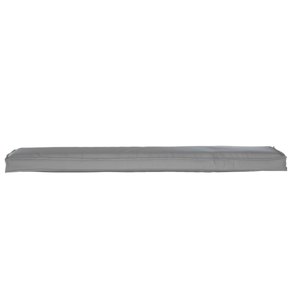 Възглавница за палет за пейка Сиво 180x40x8 см Оксфордска тъкан - VL42001669 ➤ топ цена ➤ dshome.bg