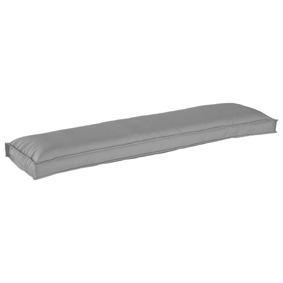 Възглавница за пейка Сива 150x40x8 см Оксфордска материя - VL42001659 ➤ топ цена ➤ dshome.bg