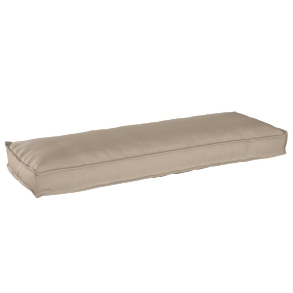 Палетна възглавница за пейка Таупе 120x40x8 см Оксфордска тъкан - VL42001643 ➤ топ цена ➤ dshome.bg