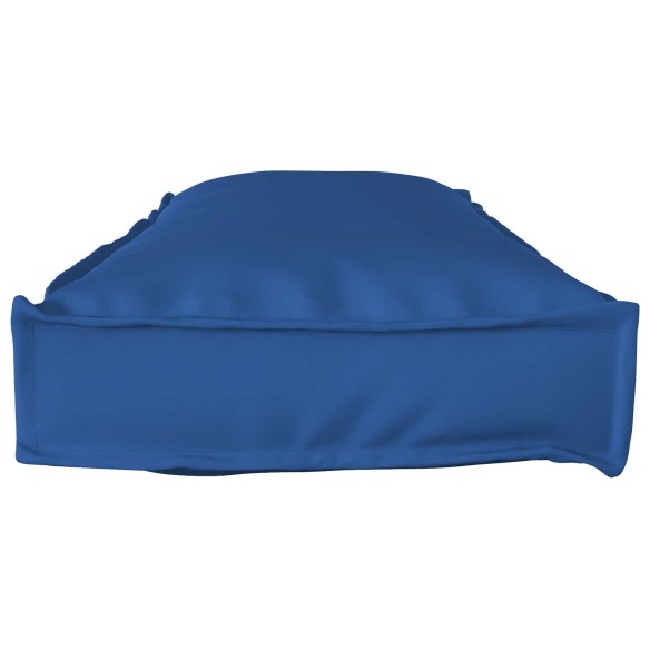 Възглавница за палета за пейка Кралско синьо 120x40x8 см Полиестерна - VL42001645 ➤ топ цена ➤ dshome.bg