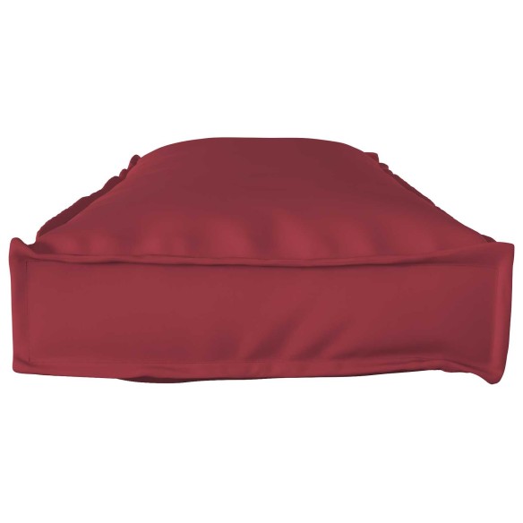 Възглавница за палета за пейка Вино червено 120x40x8 см Oxford Тъкани - VL42001644 ➤ топ цена ➤ dshome.bg
