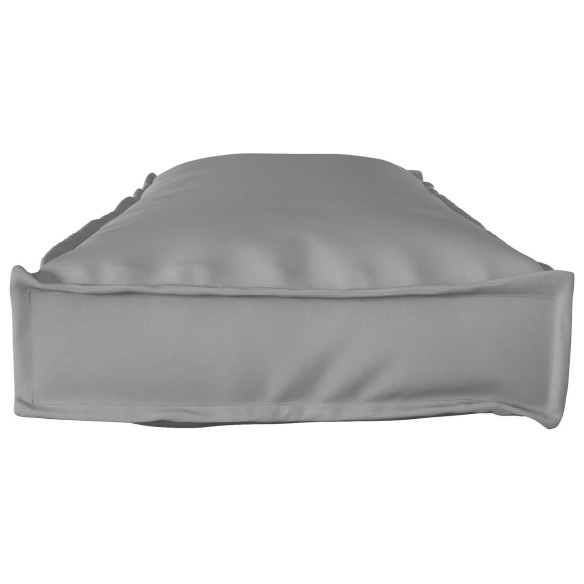 Кушон за палети за пейка Сив 120х40х8 см Оксфордска тъкан - VL42001639 ➤ топ цена ➤ dshome.bg