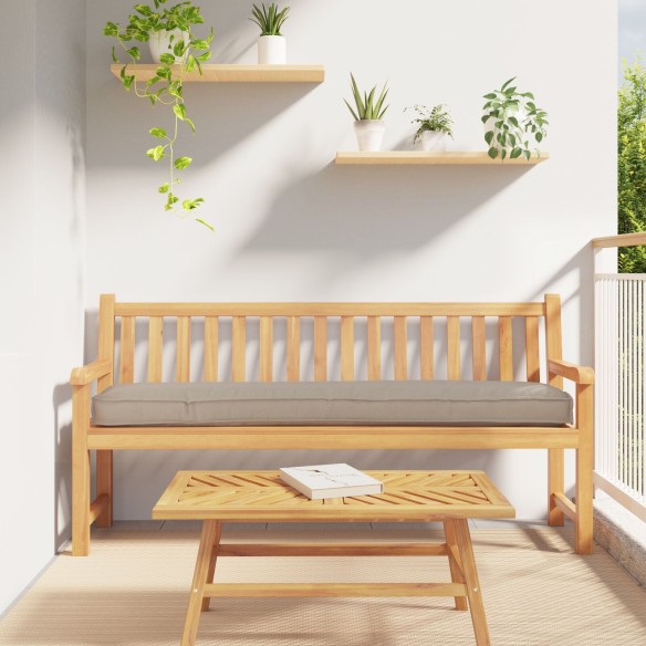 Възглавници за пейка 2 бр. Таупе 200x40x8 см Оксфордска тъкан - VL42001733 ➤ топ цена ➤ dshome.bg