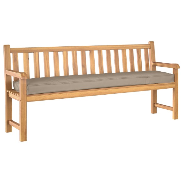 Възглавници за пейка 2 бр. Таупе 200x40x8 см Оксфордска тъкан - VL42001733 ➤ топ цена ➤ dshome.bg