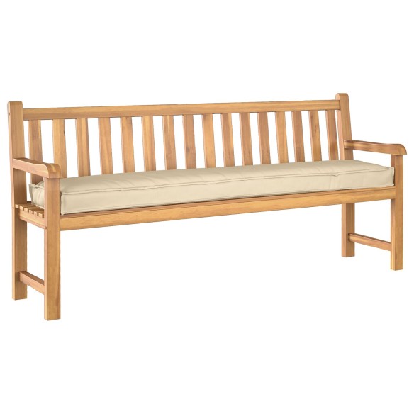 Възглавници за пейка 2 бр Бежови 180x40x8 см Оксфордска тъкан - VL42001721 ➤ топ цена ➤ dshome.bg