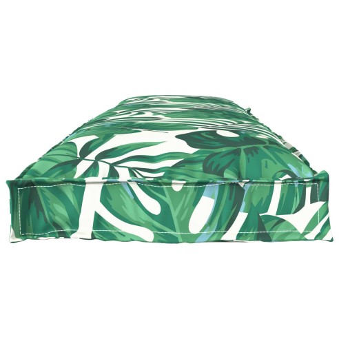 Одеяла за палети за пейка 2 бр С листен модел 150х40х8 см Оксфордска тъкан - VL42001716 ➤ топ цена ➤ dshome.bg