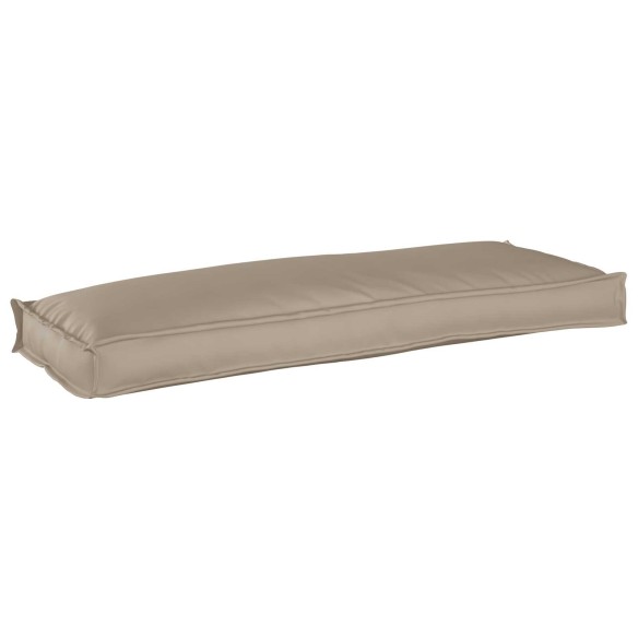 Кушон за палета за пейка Таупе 110x40x8 см Oxford Fabric - VL42001633 ➤ топ цена ➤ dshome.bg