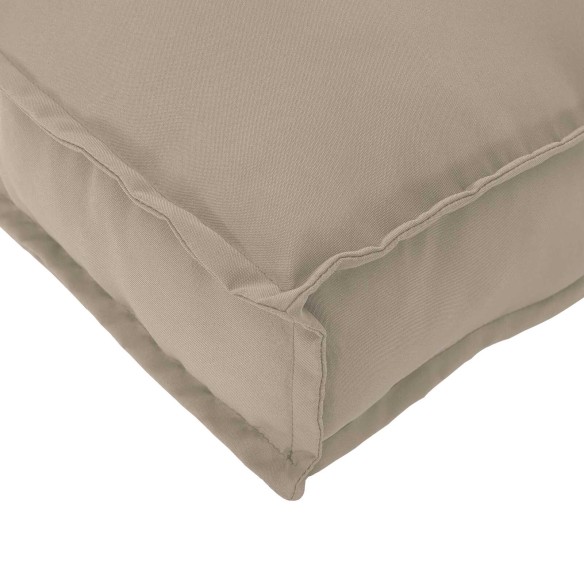 Кушон за палета за пейка Таупе 110x40x8 см Oxford Fabric - VL42001633 ➤ топ цена ➤ dshome.bg