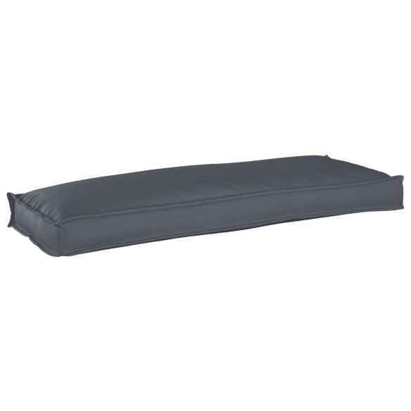 Възглавница за палет за пейка Антрацит 110x40x8 см Оксфордска тъкан - VL42001628 ➤ топ цена ➤ dshome.bg