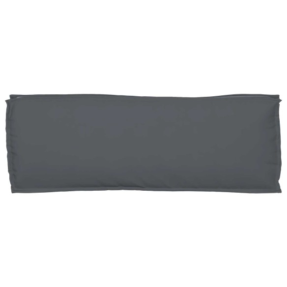 Възглавница за палет за пейка Антрацит 110x40x8 см Оксфордска тъкан - VL42001628 ➤ топ цена ➤ dshome.bg