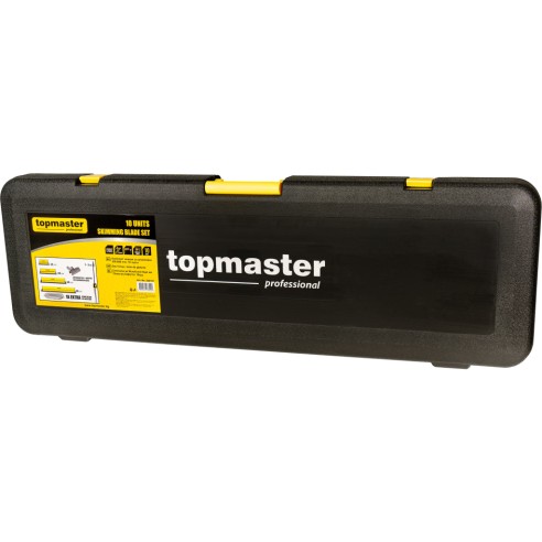 Комплект ножове за шпакловка 250-800 мм 10 части TOPMASTER ➤ топ цена ➤ dshome.bg