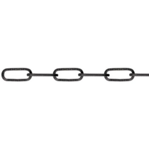Декоративнa верига ø3 мм звено 29x15 мм черна VORMANN ➤ топ цена ➤ dshome.bg