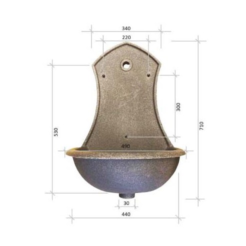 Градинска чешма Сатурн ROTO ➤ топ цена ➤ dshome.bg