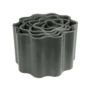 Ограничителна лента за трева 9 м x 15 см сива BRADAS ➤ топ цена ➤ dshome.bg 2