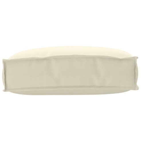 Възглавница за палета за облегалка Кремаво 50x40x12 см Оксфордска тъкан ➤ топ цена ➤ dshome.bg