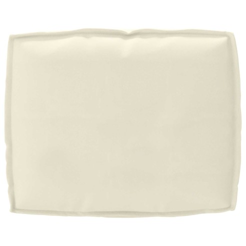 Възглавница за палета за облегалка Кремаво 50x40x12 см Оксфордска тъкан ➤ топ цена ➤ dshome.bg