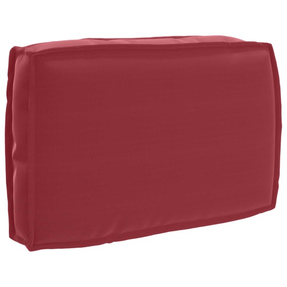 Възглавница за облегалка Wine Red 60x40x12 см Оксфордска тъкан