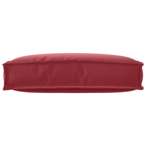 Възглавница за облегалка Wine Red 60x40x12 см Оксфордска тъкан ➤ топ цена ➤ dshome.bg