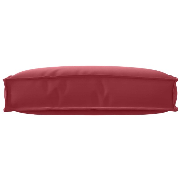 Възглавница за облегалка Wine Red 60x40x12 см Оксфордска тъкан