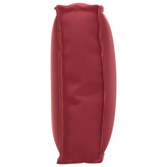 Възглавница за облегалка Wine Red 60x40x12 см Оксфордска тъкан