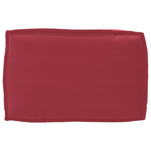 Възглавница за облегалка Wine Red 60x40x12 см Оксфордска тъкан ➤ топ цена ➤ dshome.bg
