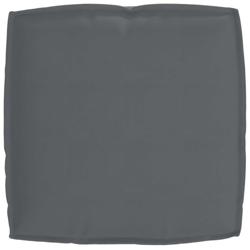 Палетна възглавница за седалка Антрацит 50x50x12 см Оксфордска тъкан ➤ топ цена ➤ dshome.bg