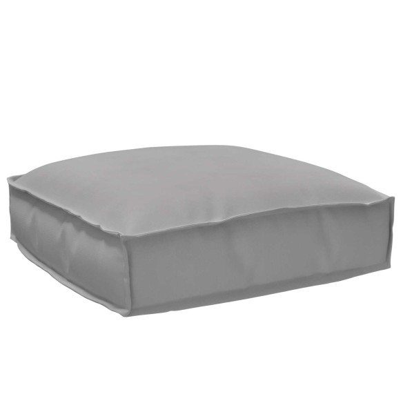 Възглавница за палет сивa 50x50x12 см Oxford плат