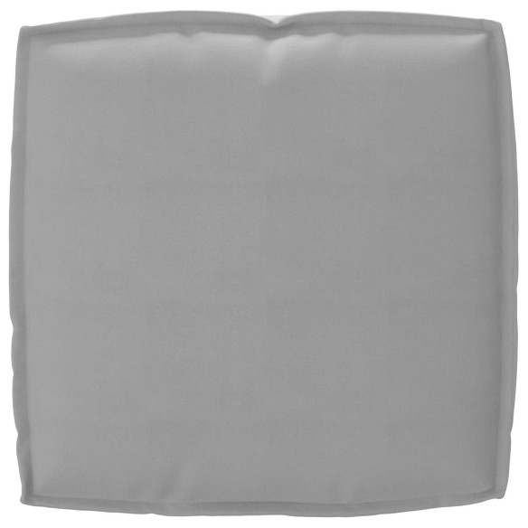 Възглавница за палет сивa 50x50x12 см Oxford плат
