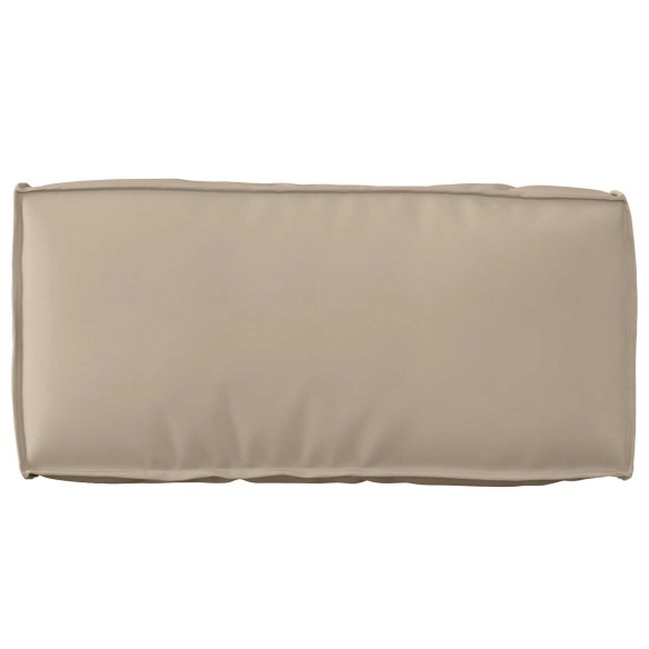 Кушон за палети за гръб Таупе 80х40х12 см Oxford Fabric ➤ топ цена ➤ dshome.bg