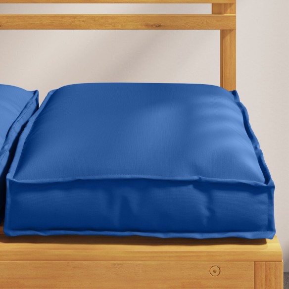 Възглавници за палети за седалка 2 бр Кралско синьо 40x40x8 см Oxford Fabric