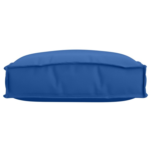 Възглавници за палети за седалка 2 бр Кралско синьо 40x40x8 см Oxford Fabric