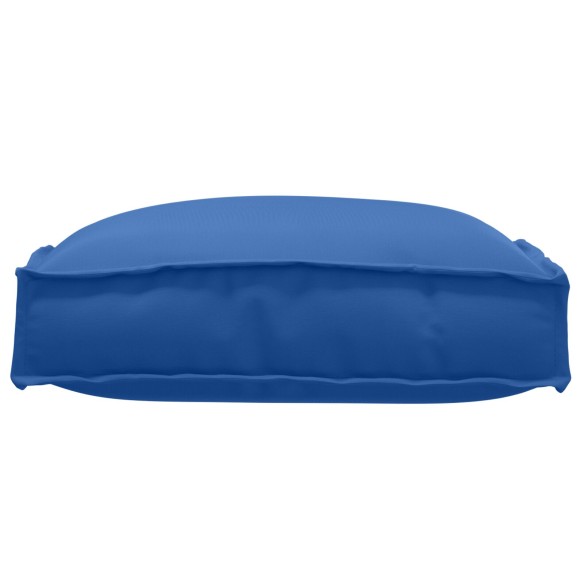 Възглавници за палети за седалка 2 бр Кралско синьо 40x40x8 см Oxford Fabric
