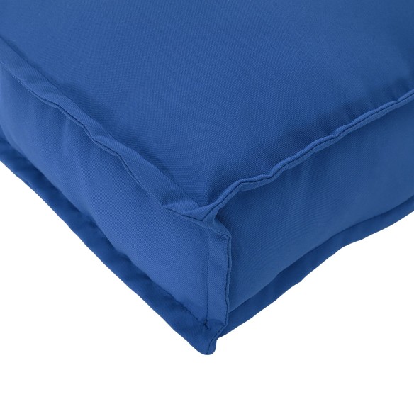 Възглавници за палети за седалка 2 бр Кралско синьо 40x40x8 см Oxford Fabric