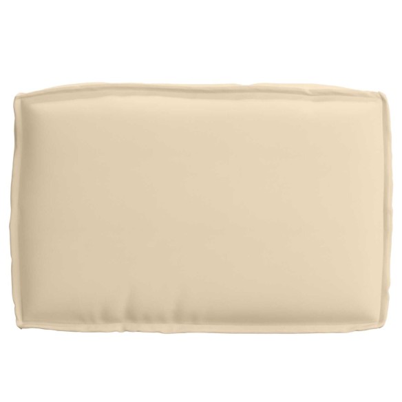 Възглавница за палета за сядане Бежова 60x40x8 см Oxford Fabric