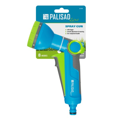 Регулируем поливен пистолет 8 функции Luxe PALISAD ➤ топ цена ➤ dshome.bg
