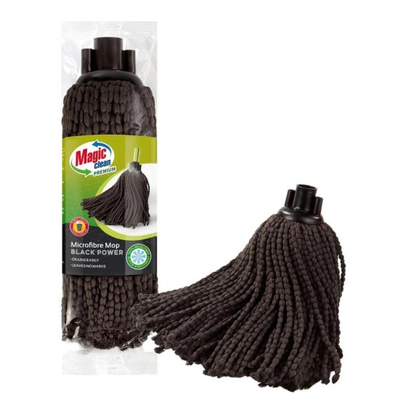 Микрофибърна бърсалка за под Black Power Premium MAGIC CLEAN