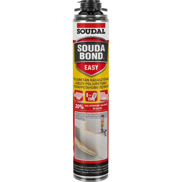 Полиуретаново лепило Soudabond Easy 750 мл SOUDAL ➤ топ цена ➤ dshome.bg