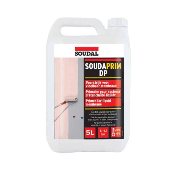 Грунд Soudaprim 5л - SOUDAL ➤ топ цена ➤ dshome.bg