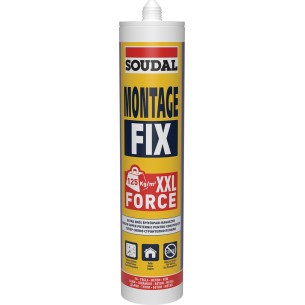 Монтажно лепило Montage Fix Clear прозрачно 280мл SOUDAL/145817 ➤ топ цена ➤ dshome.bg