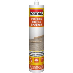 Универсално лепило 49А 300мл SOUDAL/118871 ➤ топ цена ➤ dshome.bg